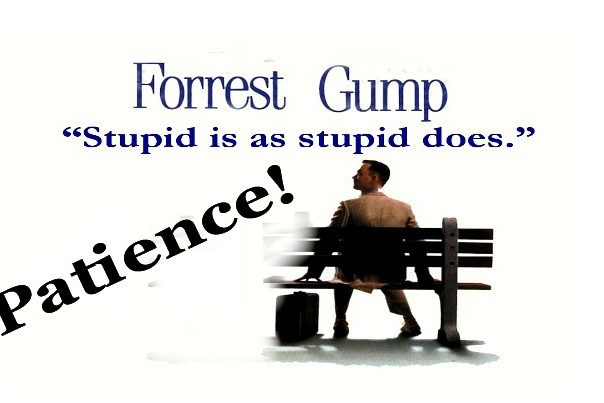 Forrest Gump.Patience