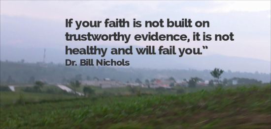 Quote, Faith built on evidence