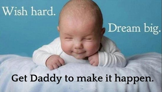 Baby wishng