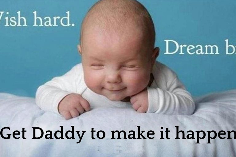 Baby wishng
