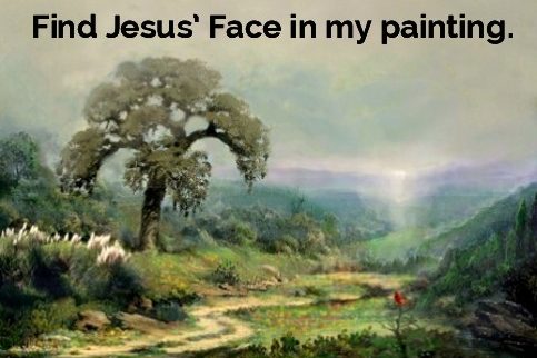 Jesus in Landscape