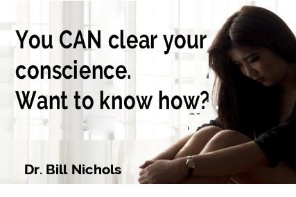 Clear your conscience