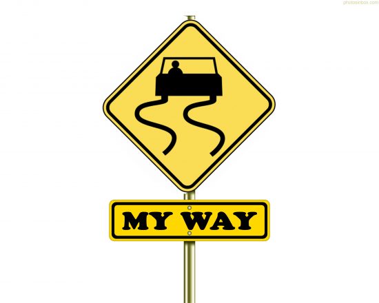 My Way sign