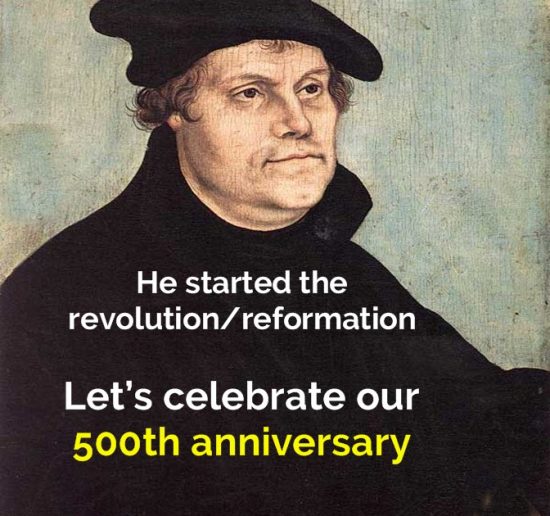 Martin Luther painting