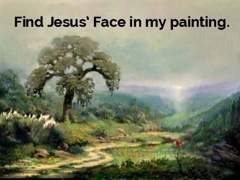 Jesus in Landscape