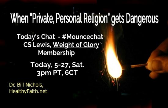 Mouncechat on Private religion