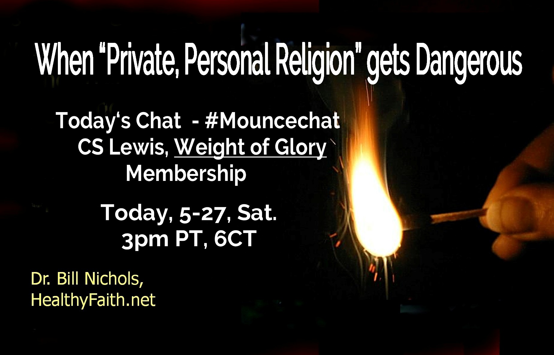 Mouncechat on Private religion